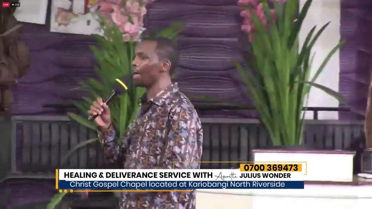 HEALING AND DELIVERANCE SERVICE