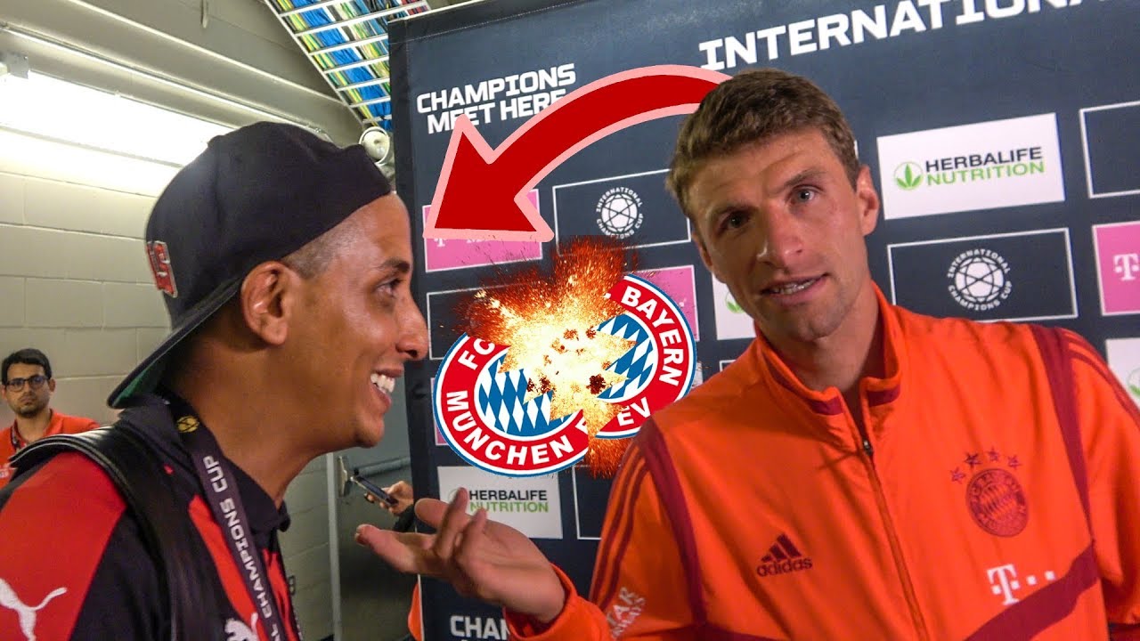 THOMAS MÜLLER NIMMT MIR EHRE... MIT DEM FC BAYERN UNTERWEGS II FC Bayern vs AC Milan
