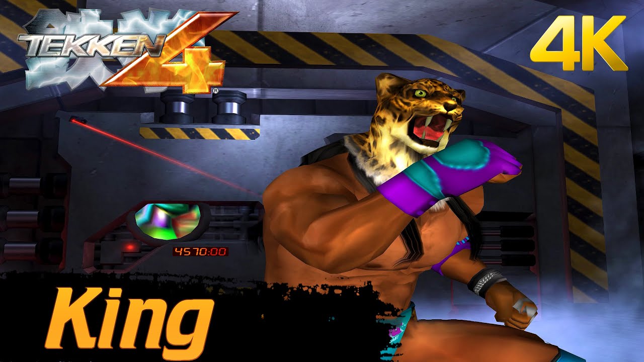 Tekken 4 Story Mode - King 4K (PCSX2 1.6.0)