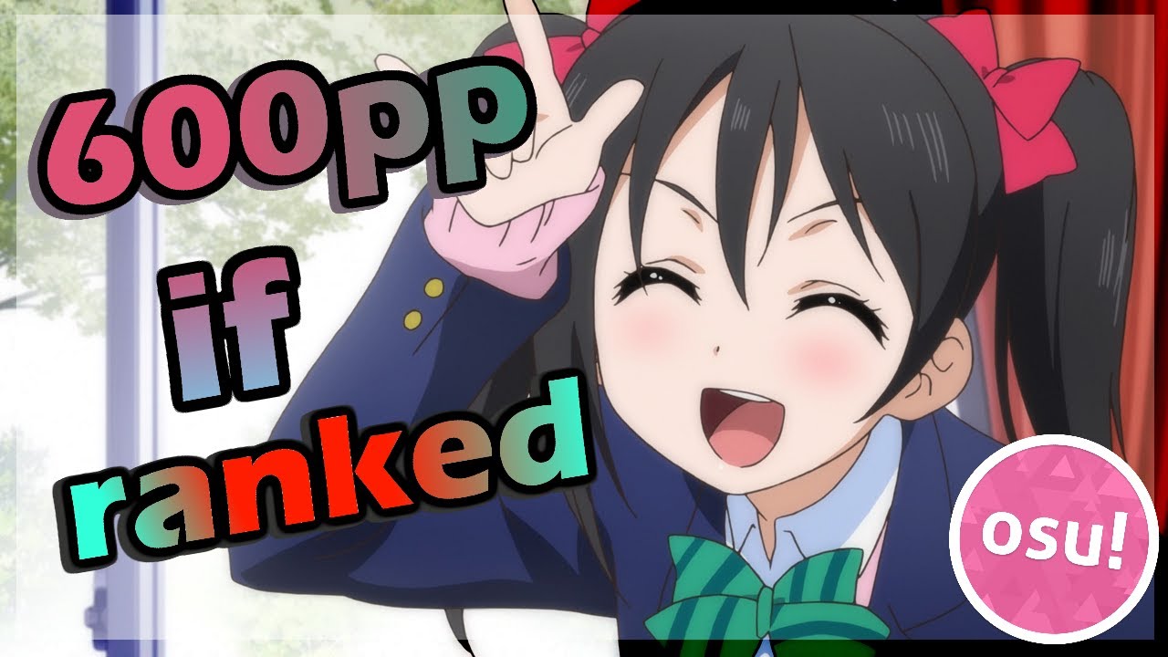 Easiest 600pp in osu! (if ranked)