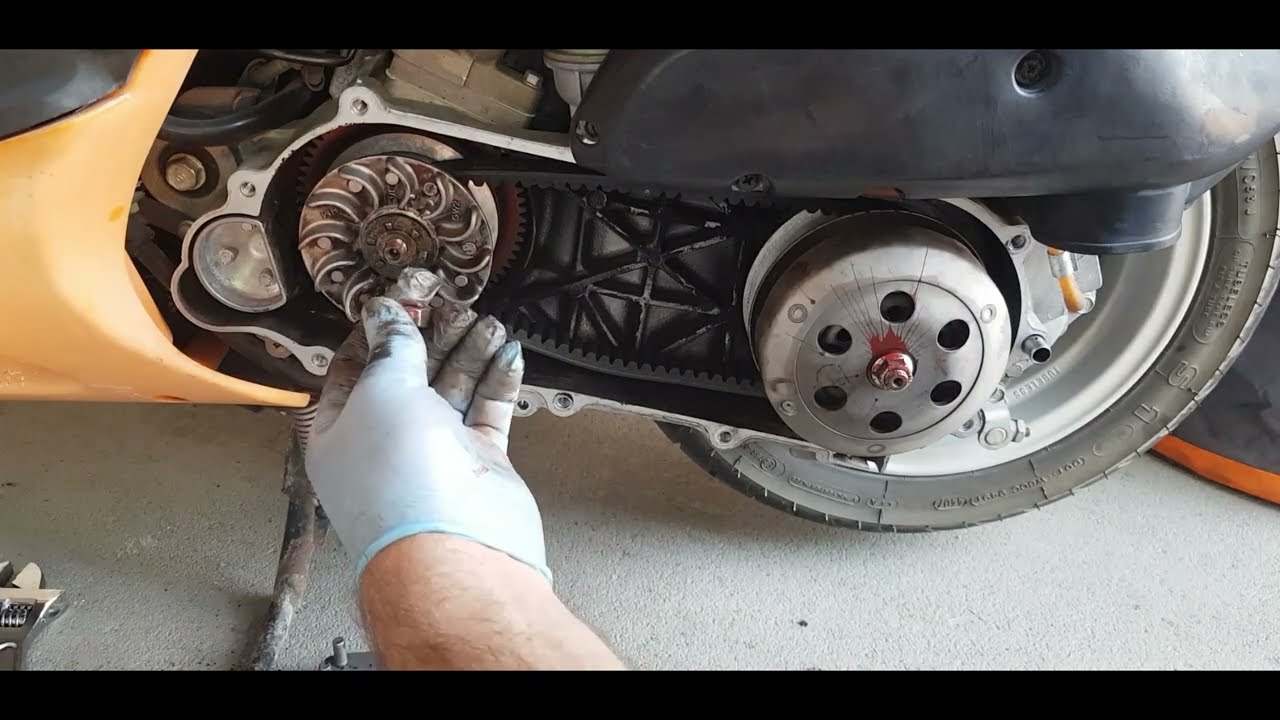 Honda SFX 50 1999 CVT/Variomatic weights replacement