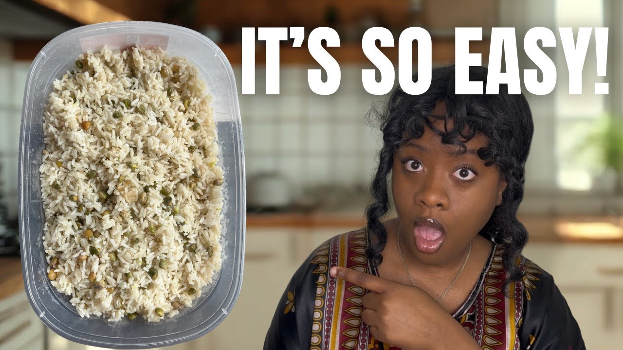 How to Make Rice and Peas on the Stove as a Beginner Cook 
