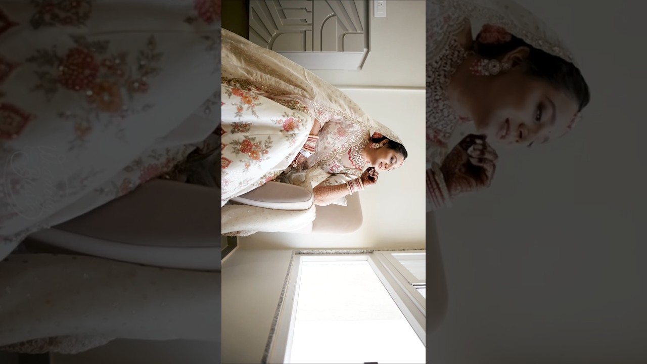 Every detail , every moment-perfectly Hers.#ytshorts #weddedbliss #blissbride #bridegettingready