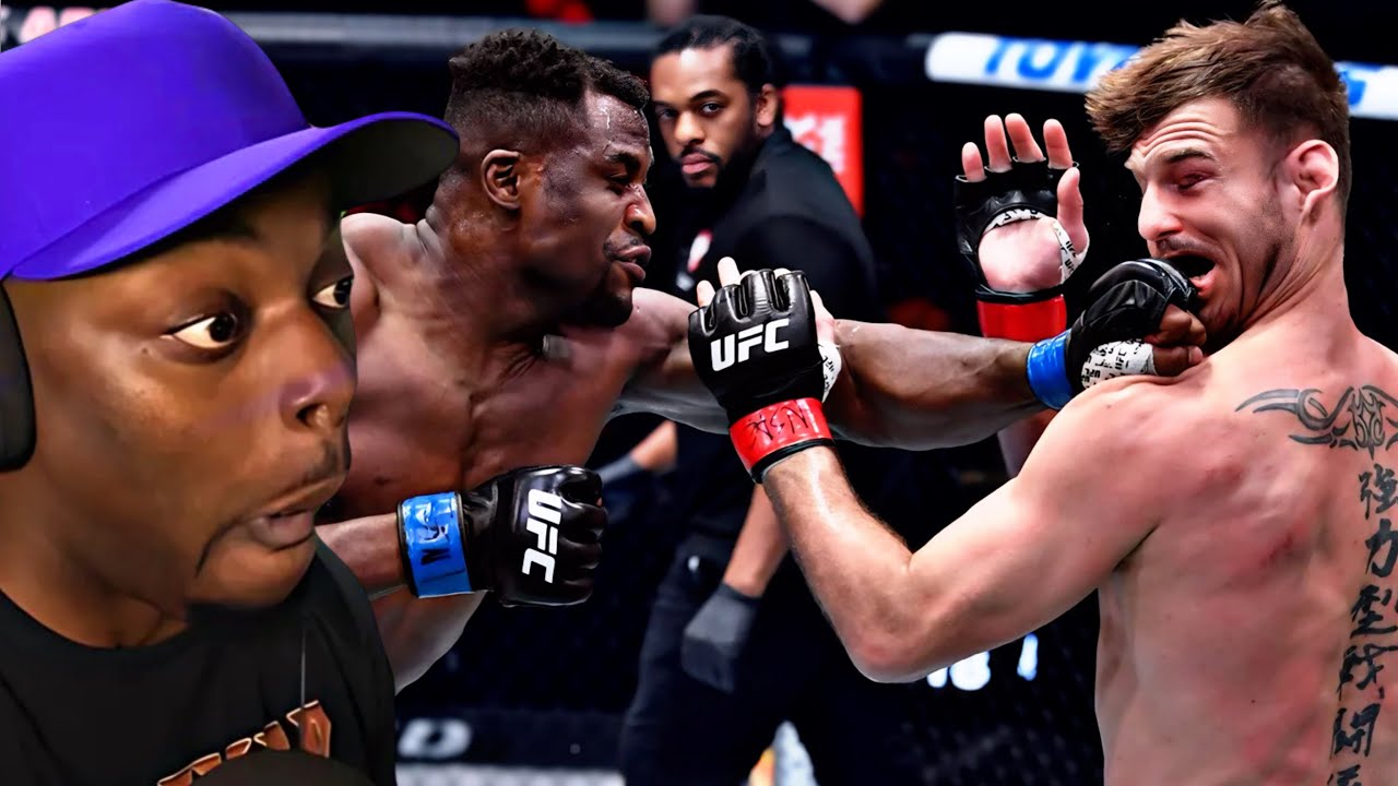 Tray Reacts To Francis Ngannou - The Predator (A Knockout Retrospective)