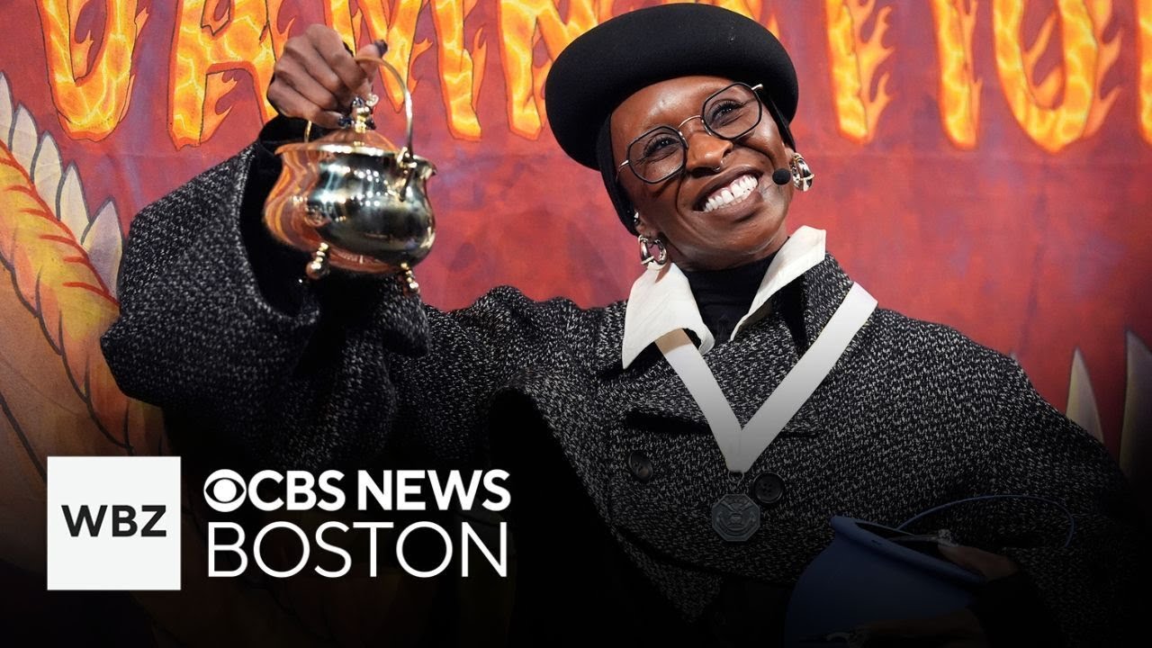 "Wicked" star Cynthia Erivo honored by Hasty Pudding Theatricals