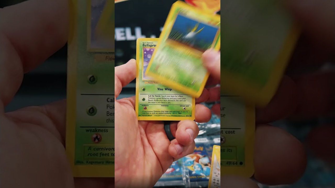 Pokemon *VINTAGE* Jungle Pack INSANE ERROR CARD PULL!