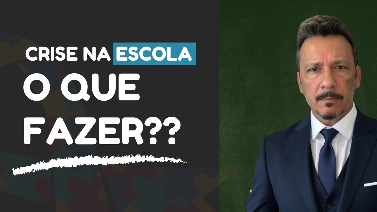 AUTISTA TEM CRISE AGRESSIVA NA ESCOLA: Quais medidas devem ser tomadas?