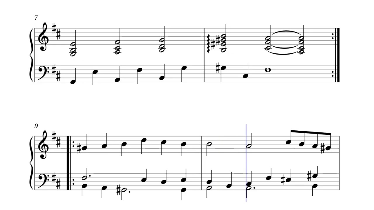 Baroque Suite for Keyboard no3 | Sarabande - Sovereignty - Sheet music