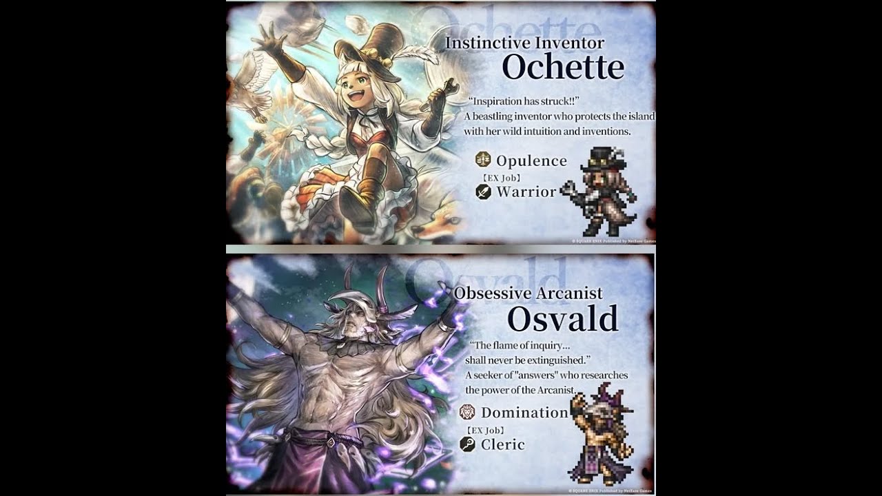 พักได้แป๊บเดียวเอง... Ochette EX/Osvald EX | Octopath Traveler:COTC [Server.SEA/Global]