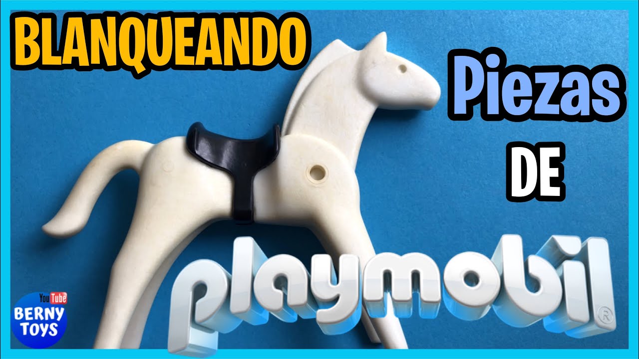 Playmobil TUTORIAL ✅ como BLANQUEAR 🟡 Piezas de PLAYMOBIL FACIL y BARATO✅