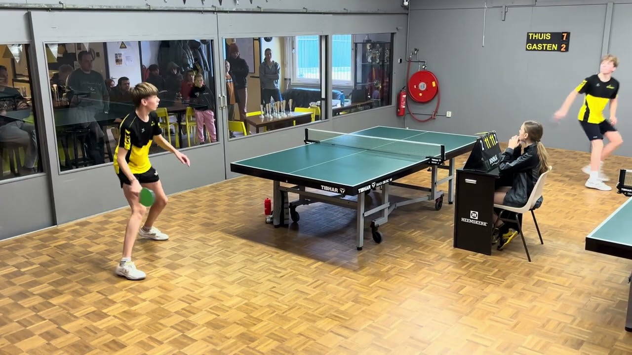 Finale jeugd clubkampioenschappen - game 3-2 (19-17)