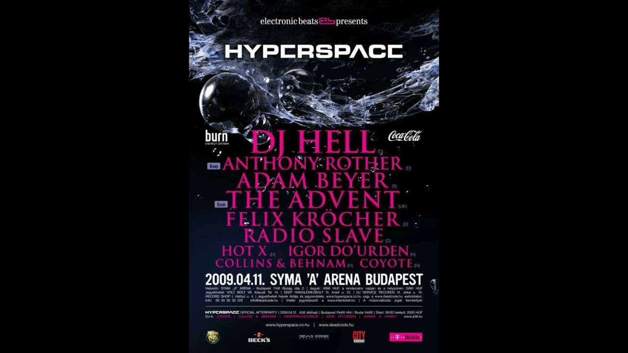 Felix Kröcher - Live @ Hyperspace, Syma, Budapest 11-04-2009