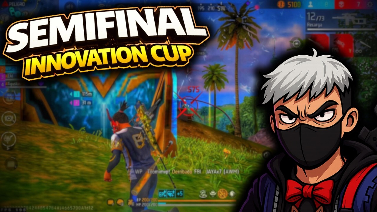 ASI JUGAMOS LA SEMIFINAL DE LA INNOVATION CUP CON LA TOOMI ARMY🐐💜 | FREE FIRE ☠️