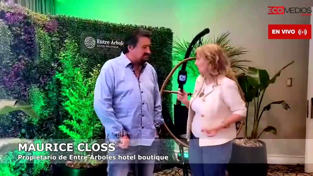 Maurice Closs (Propietario de Entre Árboles Hotel Boutique) La Picadita de los Sábados