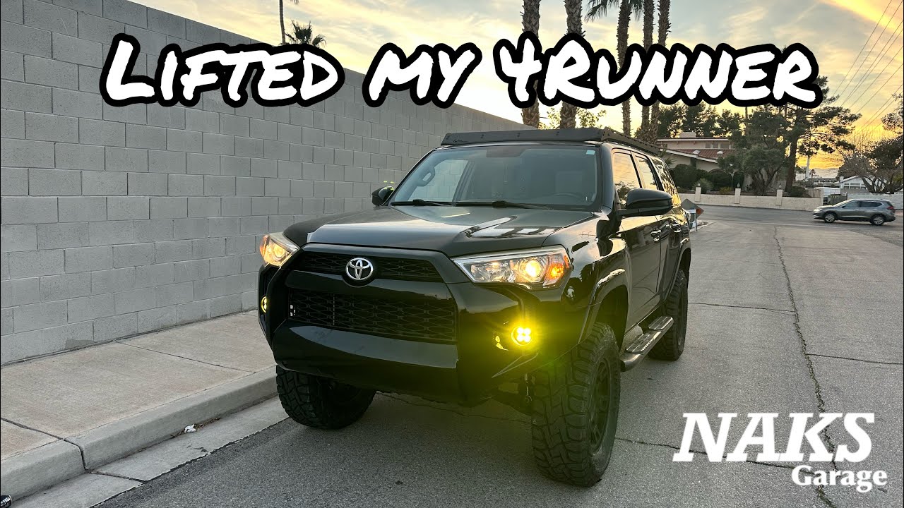 Lifted my 4runner