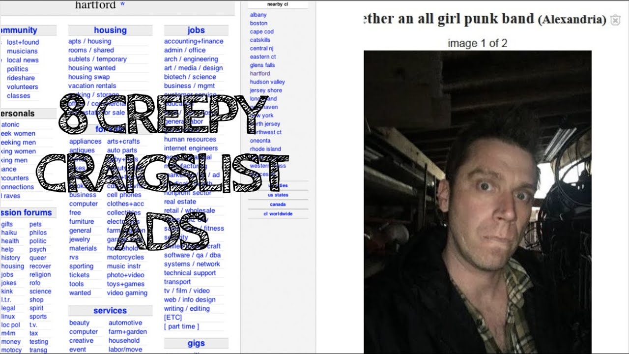 8 Extremely Creepy Craigslist Ads