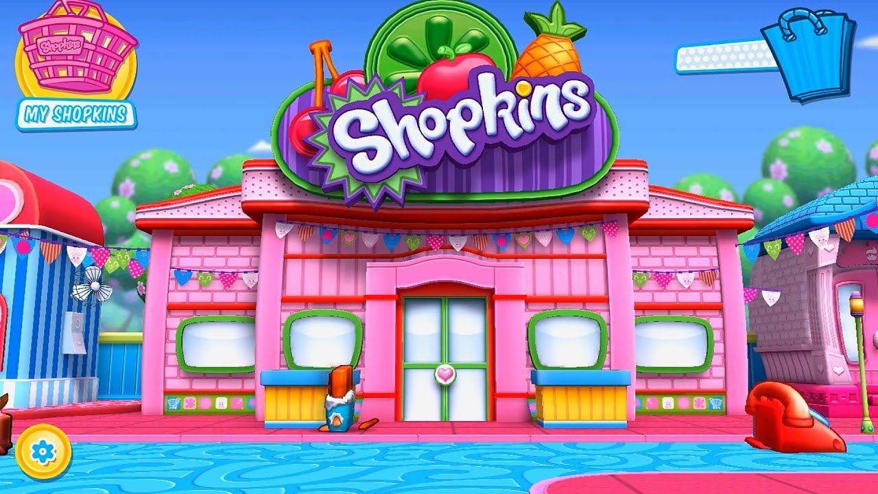Shopkins Welcome to Shopville Шопкинс добро пожаловать в Шопвиль игровой мультфильм Best Kids Apps