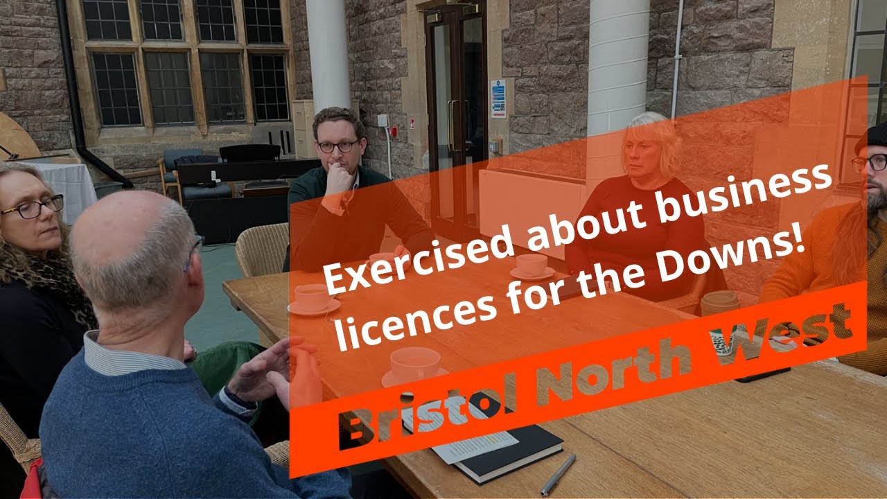 Constituency Matters: Proposed licence fees and restricted zones on the Downs for personal trainers