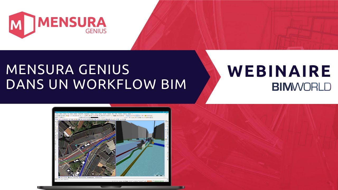 MENSURA GENIUS dans un workflow BIM