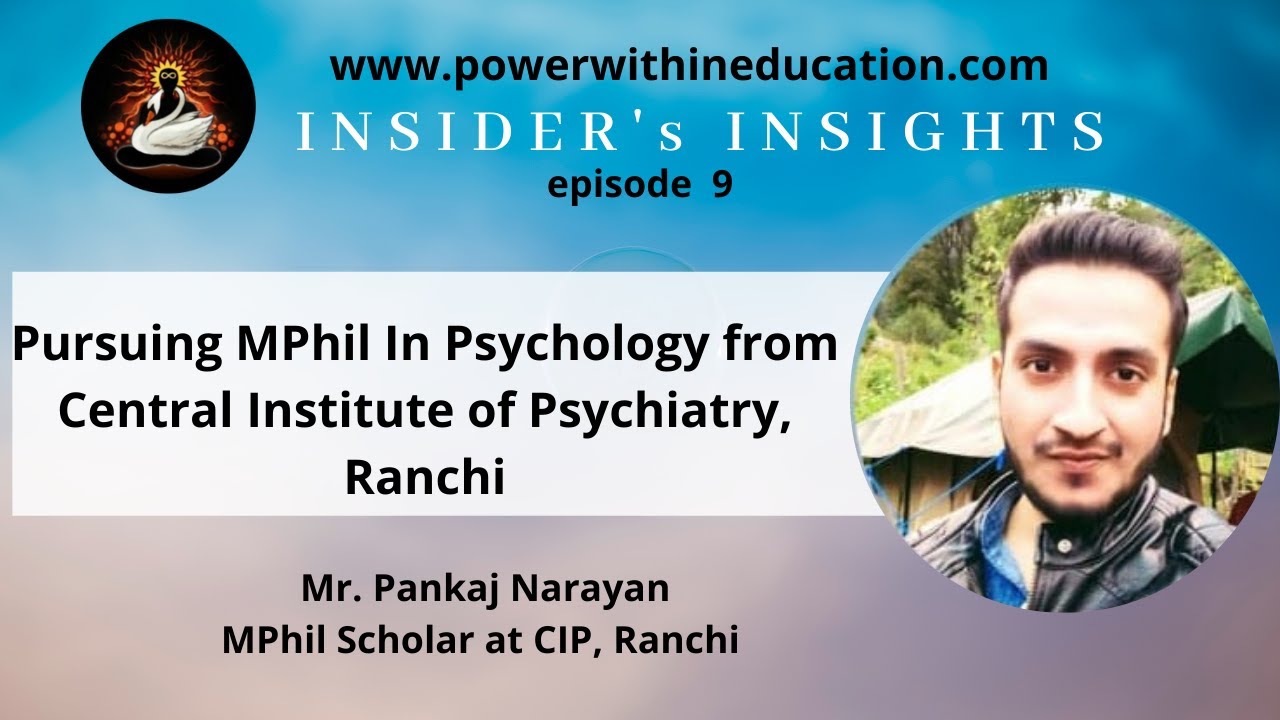 MPhil in Clinical Psychology from Central Institute of Psychiatry | Exams, Admissions & Interviews