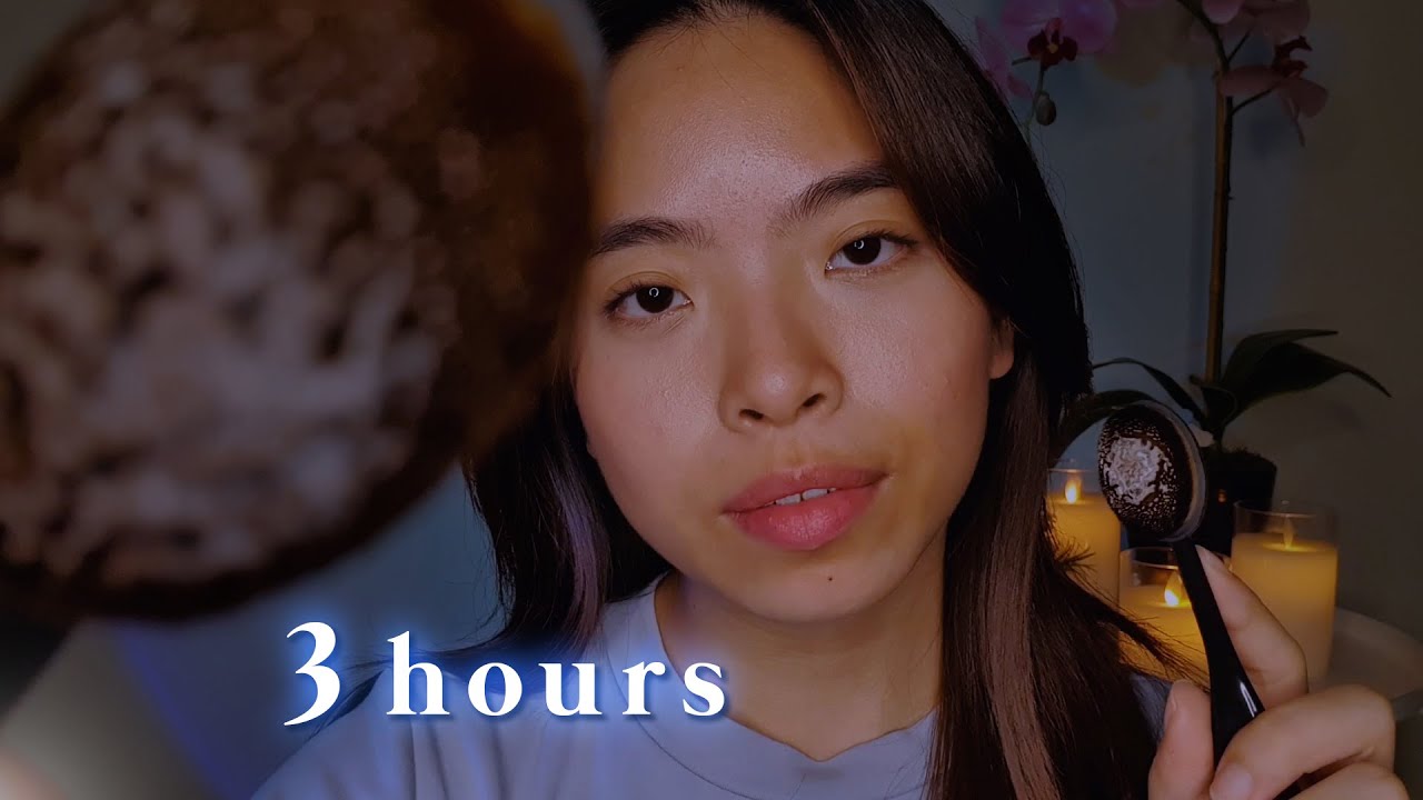 ASMR 3 Hour Deep Cleanse 🌠 Scalp, Face, Ears & Mind | Personal Attention For Sleep (Layered Sound)