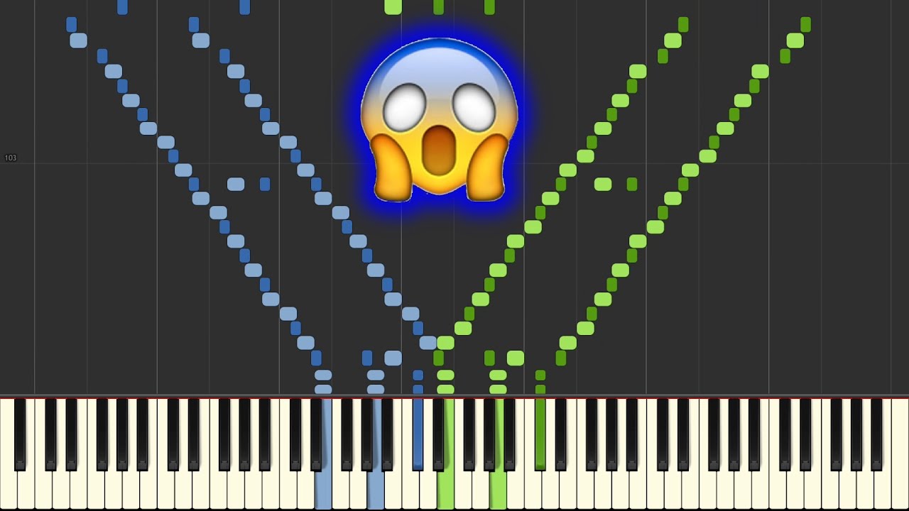 La Campanella - Liszt [INSANE Piano Tutorial] (Synthesia)