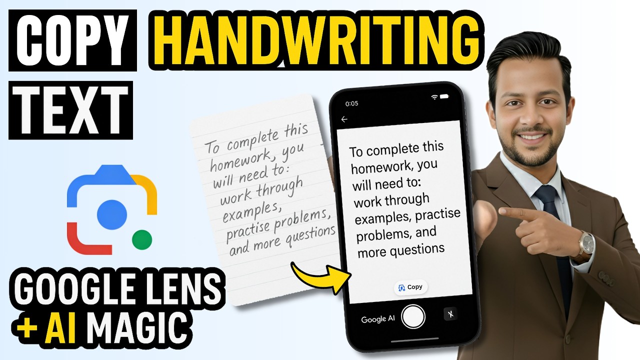 How to Copy Text from Image in Mobile | Convert JPG & Handwritten Notes to Text (Android)