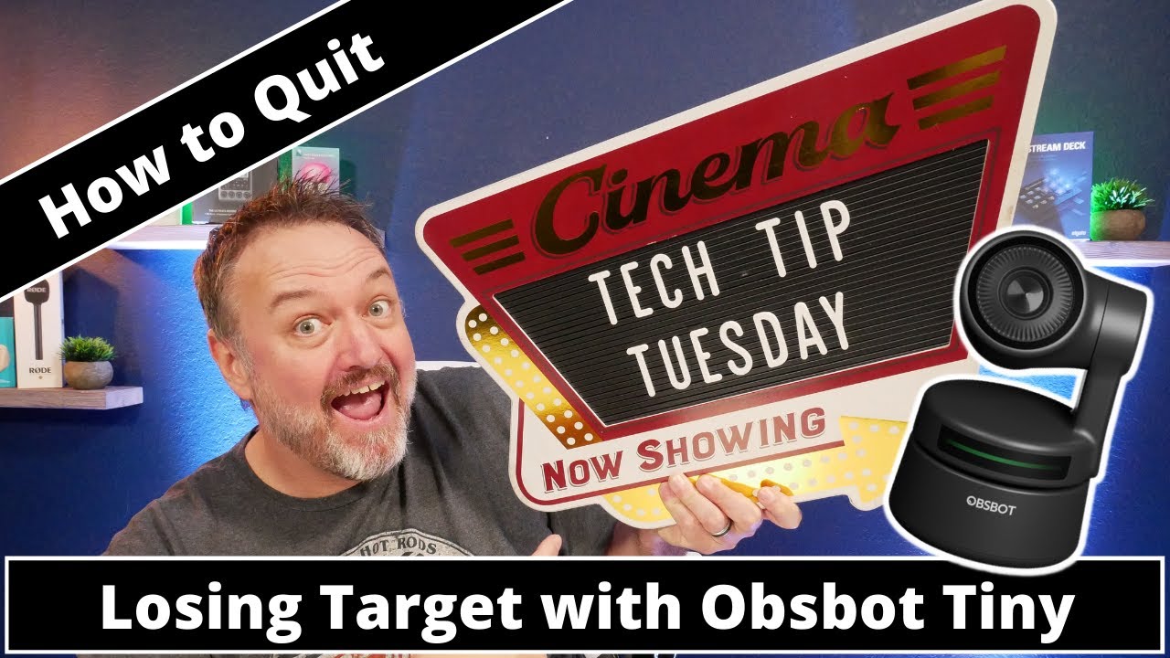 Pro Tip:  Obsbot Tiny Gesture Control - Quit Losing Target