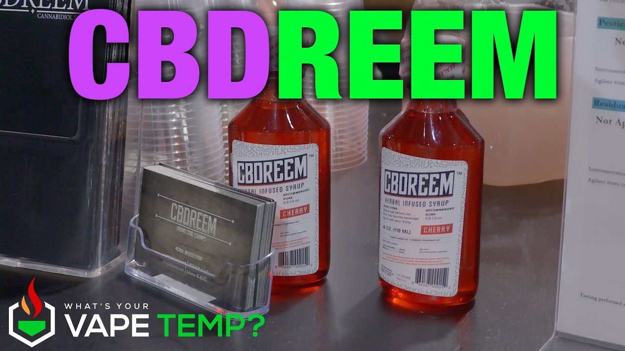 CBDreem Interview About Their CBD Infused Syrup - CHAMPS 2016