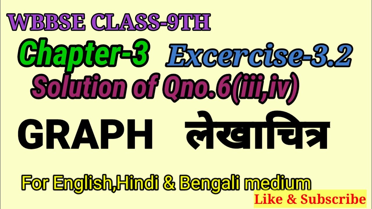 WB Class-9th maths Chapter-3|Ex-3.2|Qno.6(iii,iv)