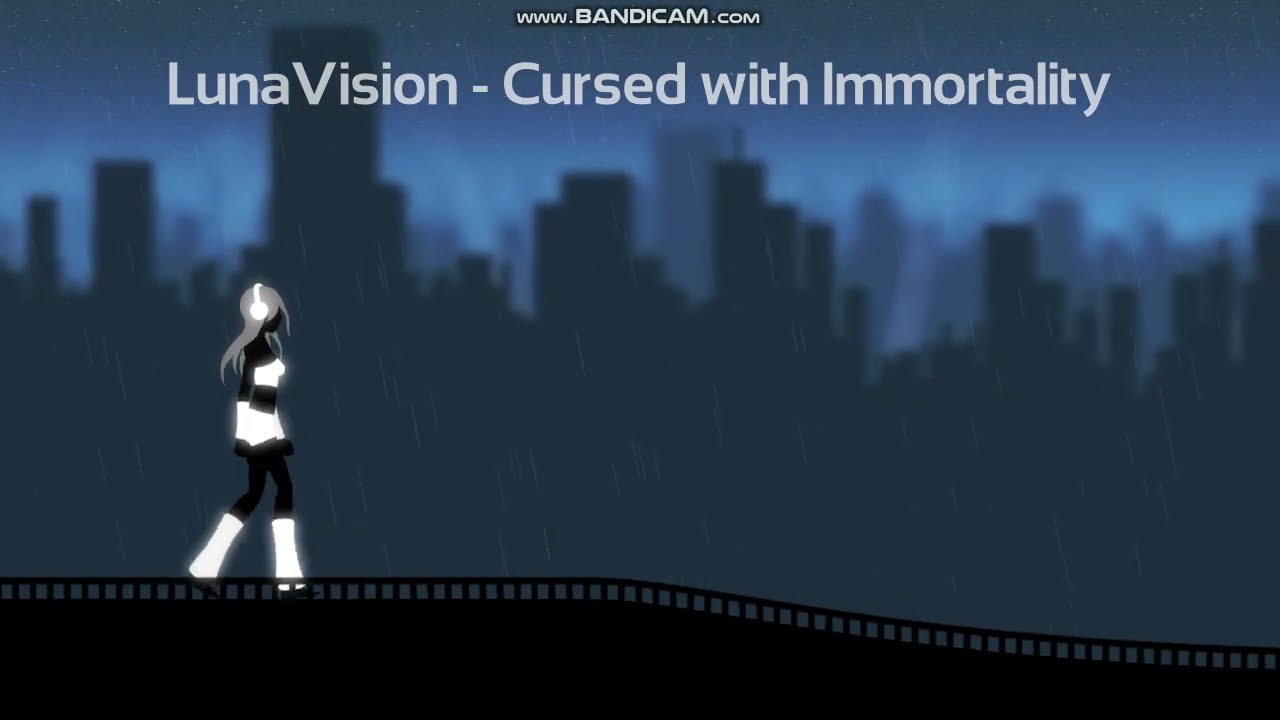 LunaVision - Cursed with Immortality (electronic; synthwave / synthpop)