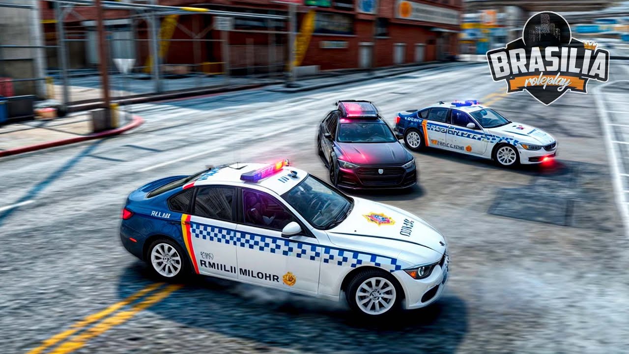 Entrei para Polícia Militar, MUITAS PERSEGUIÇÕES de BMW! - BRP 1 #86