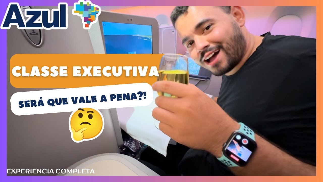 Como é voar na EXECUTIVA da AZUL - Campinas à Lisboa no A330 #businessclass