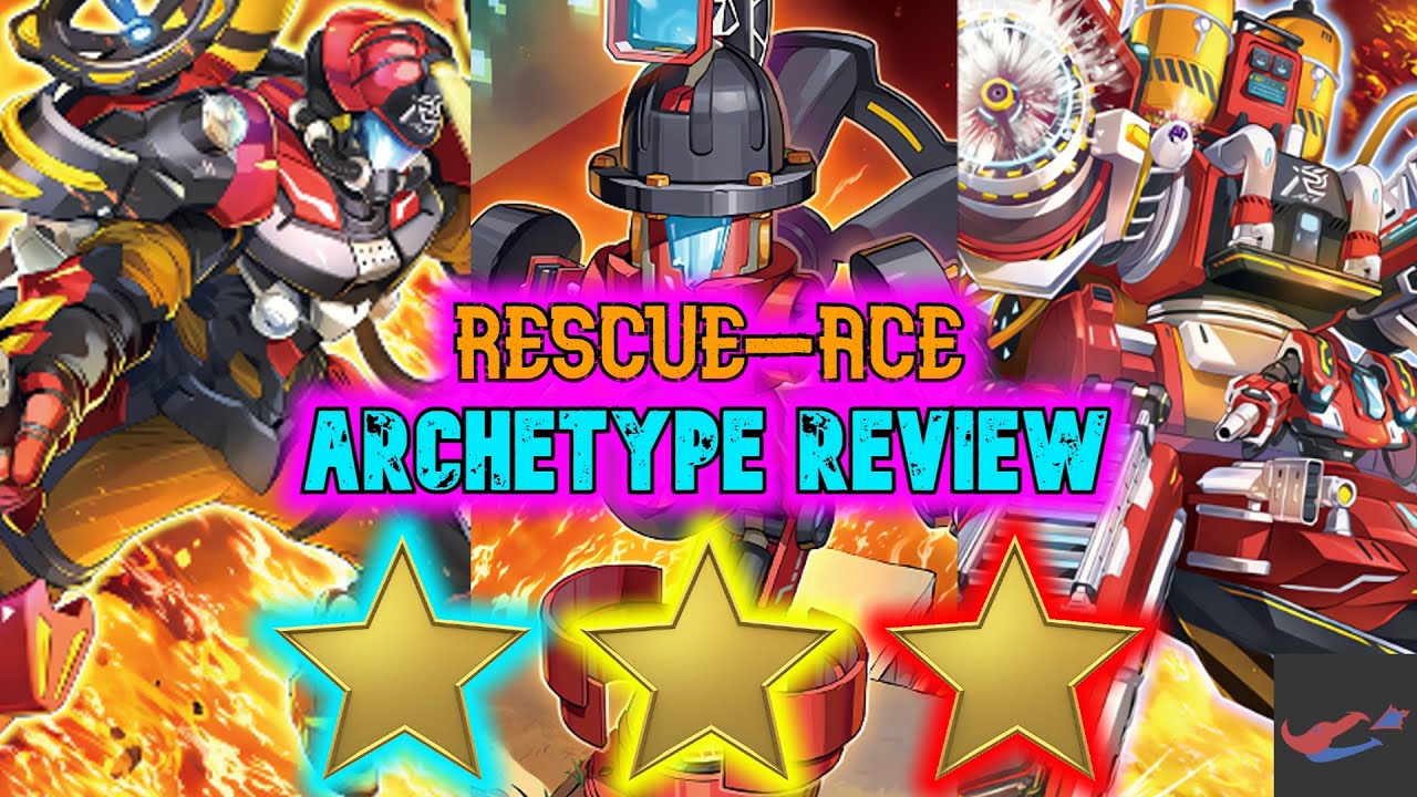 Yu-Gi-Oh! Rescue-Ace Archetype Breakdown With Star Rating