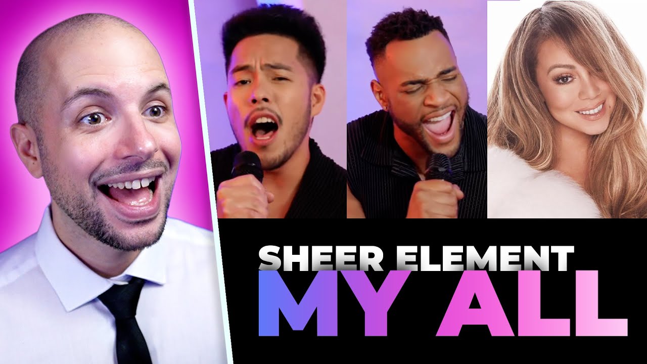 My All - Sheer Element (кавер Мэрайи Кэри) | РЕАКЦИЯ