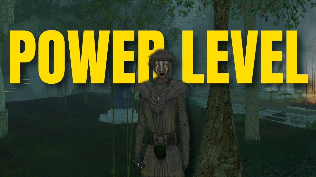 🔴 POWER LEVELING FRIENDS | STAR WARS GALAXIES GAMEPLAY