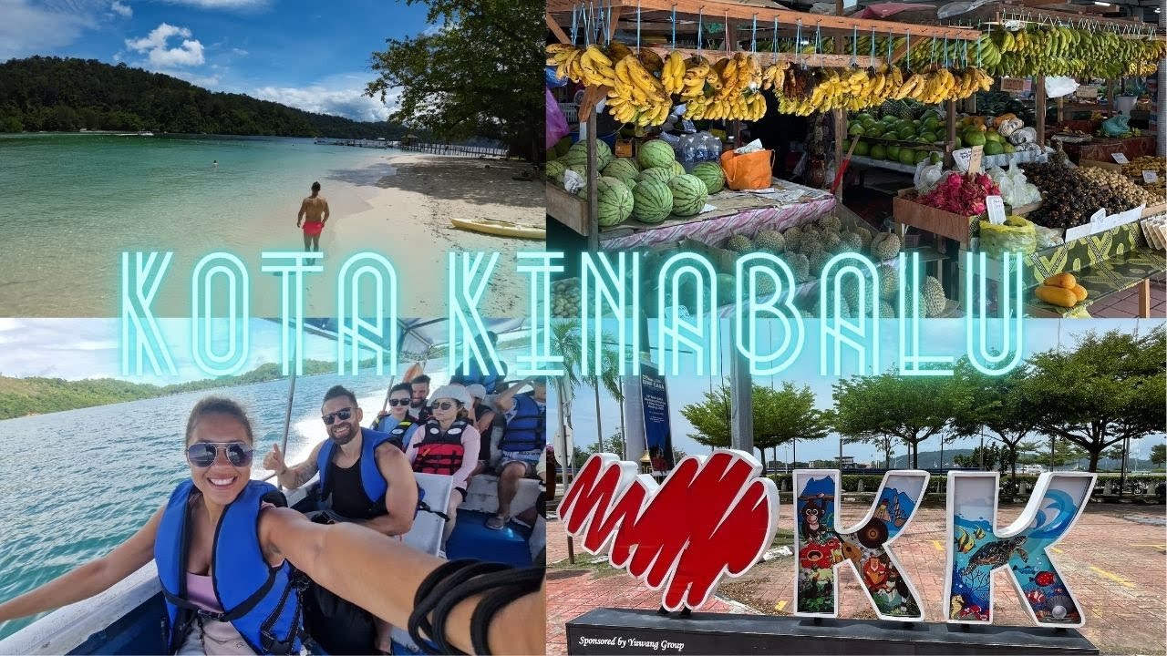 BORNEO surprised us🇲🇾! Kota Kinabalu,Sapi island & Gaya Street Malaysia #Malaysia #borneo