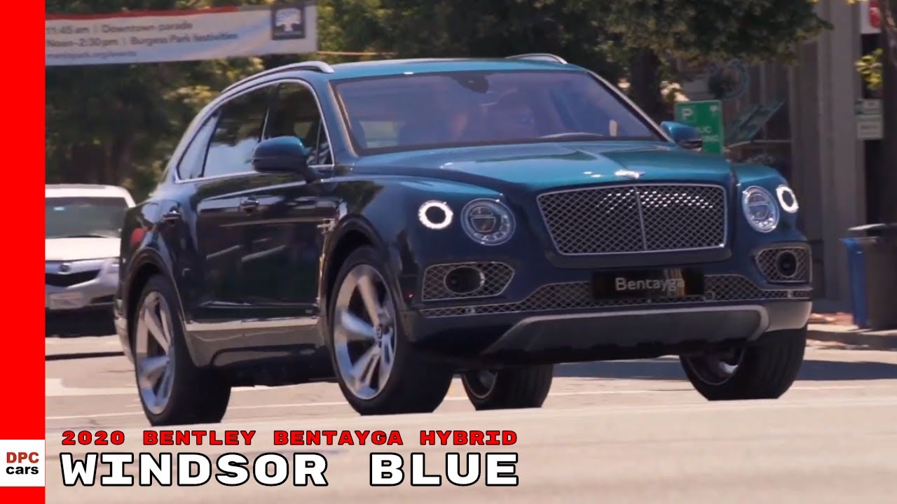 2020 Bentley Bentayga Hybrid Windsor Blue