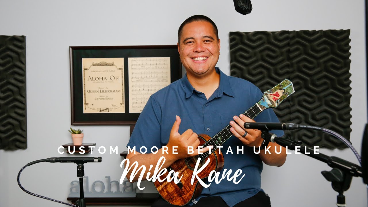 Custom Moore Bettah Ukulele | demo by Mika Kane