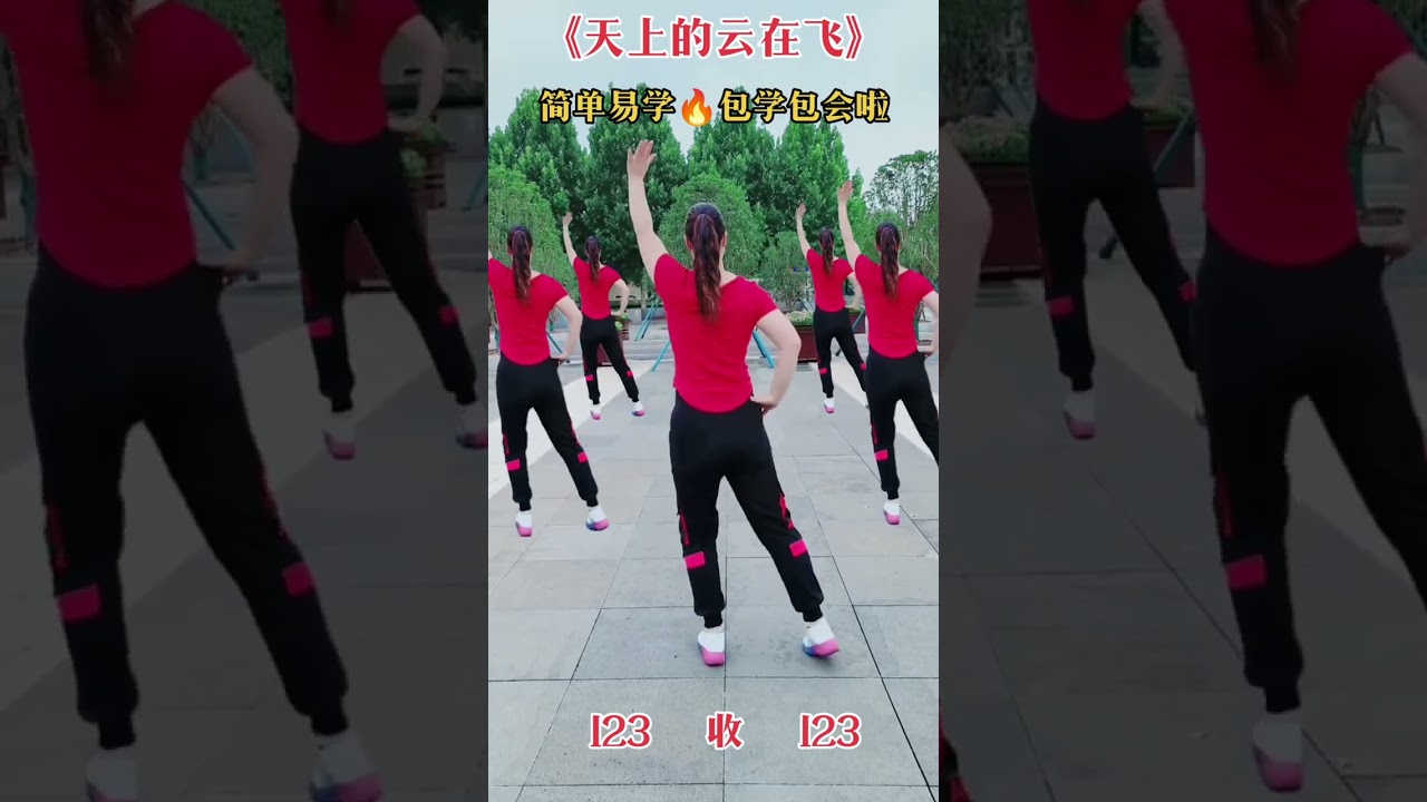 广场舞《天上的云在飞》