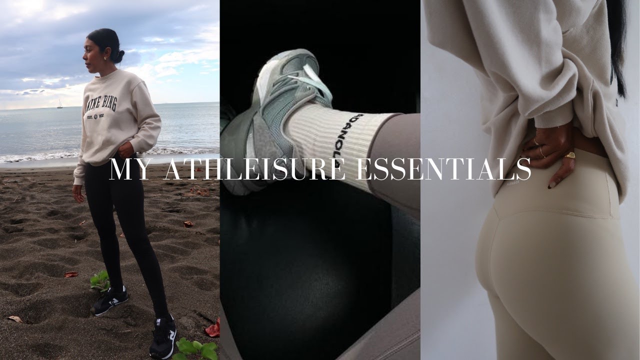 MY ATHLEISURE ESSENTIALS (adanola, anine bing, new balance)┃Estefania Velez