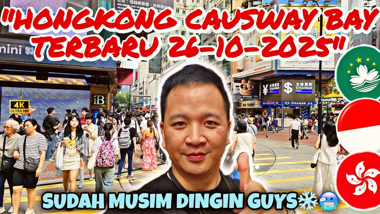 HONGKONG CAUSWAY BAY TERBARU, MINGGU 26 OKTOBER 2025