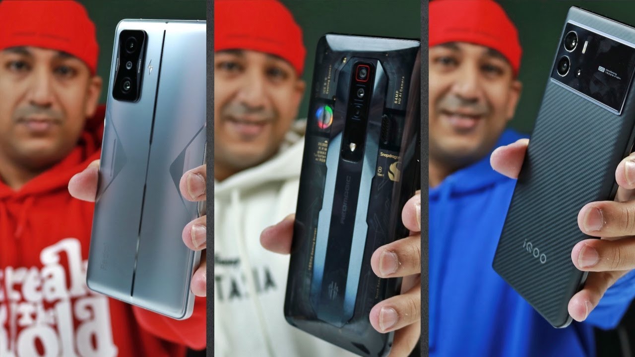 Redmi K50 Gaming Edition vs Redmagic 7 vs iQOO 9 Detailed Comparison