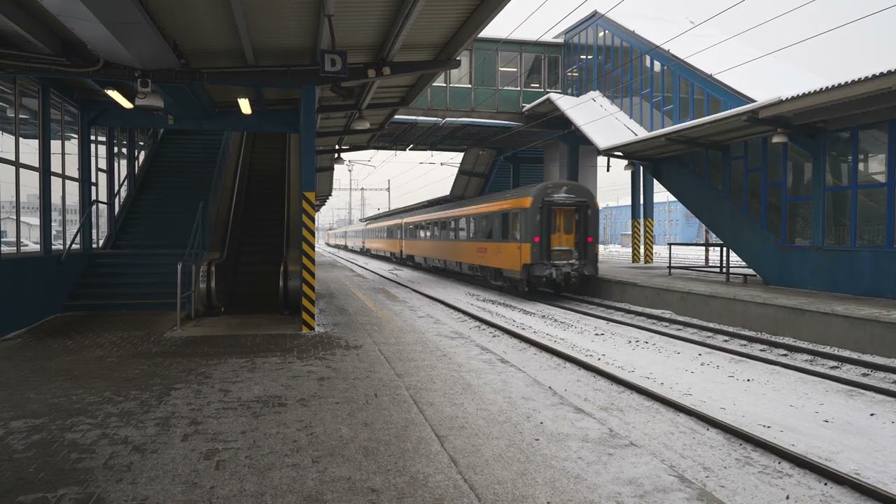 Czech Republic, Ostrava hl. n. train station