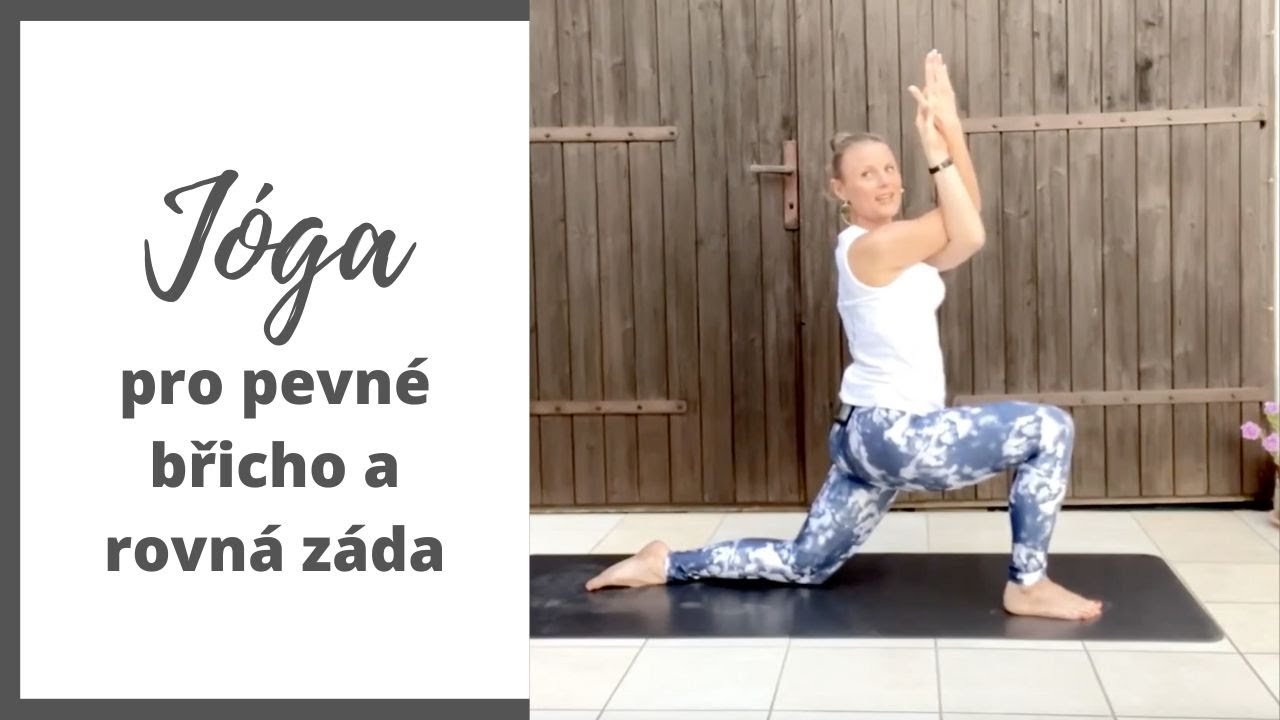 Jóga pro pevné břicho a rovná záda