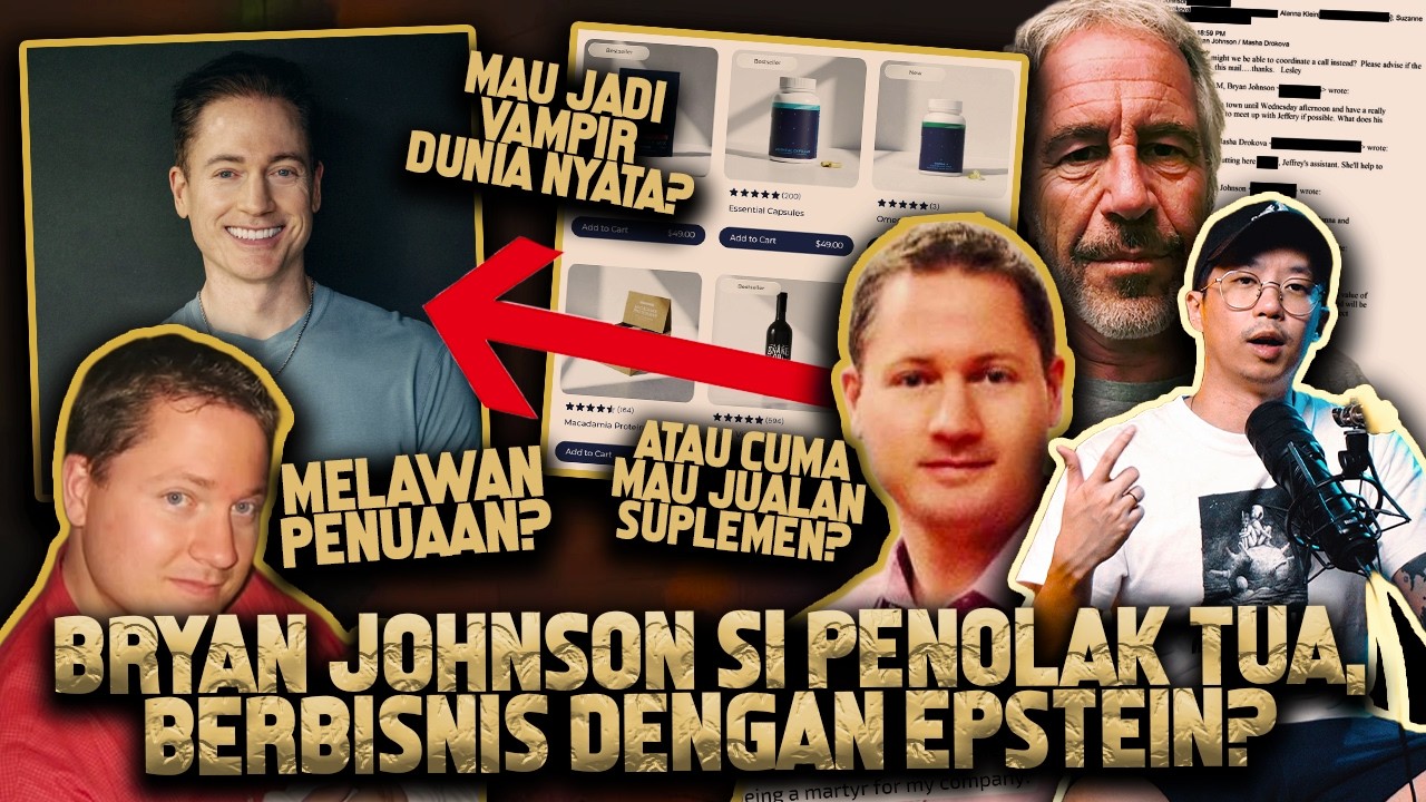 PERNAH DEKAT DENGAN EPSTEIN, SEKARANG JADI VAMPIRE ANTI TUA?