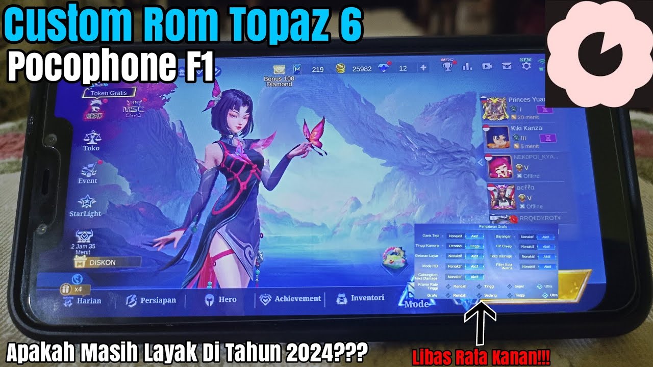 Test Pocophone F1 2024 | Apakah Masih Layak Di Pakai? Mobile Legends : Bang Bang Harith Gameplay