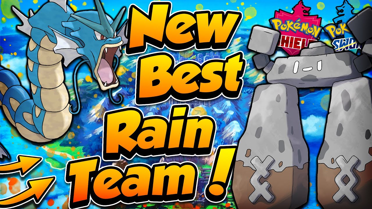 BEST RAIN TEAM! ACTUALLY OP! - Pokémon Sword and Shield Competitive Ranked Double Battles