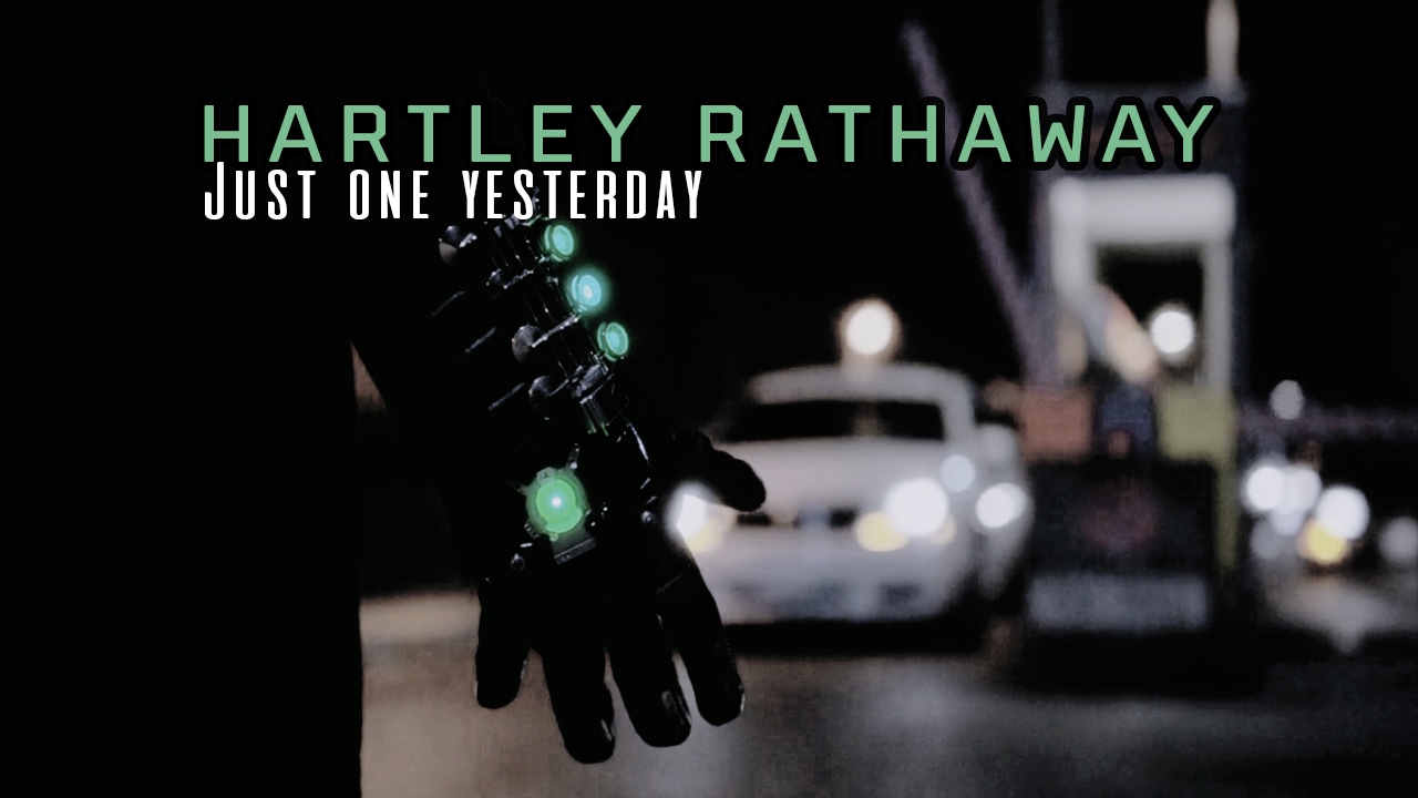 ► HARTLEY RATHAWAY [The flash] Just one yesterday.