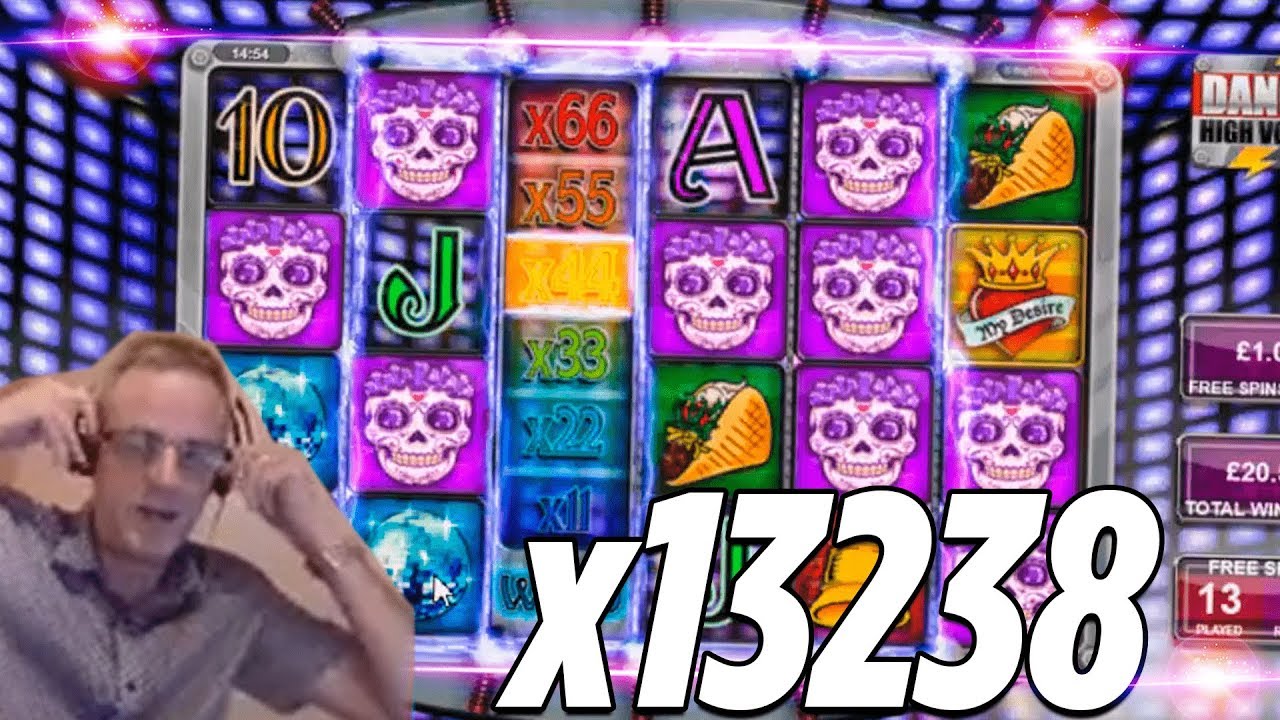 SlotPlayer  Win x13238 on Danger High Voltage slot - Record Win in casino online